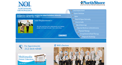 Desktop Screenshot of northwesternorthopaedicinstitute.com